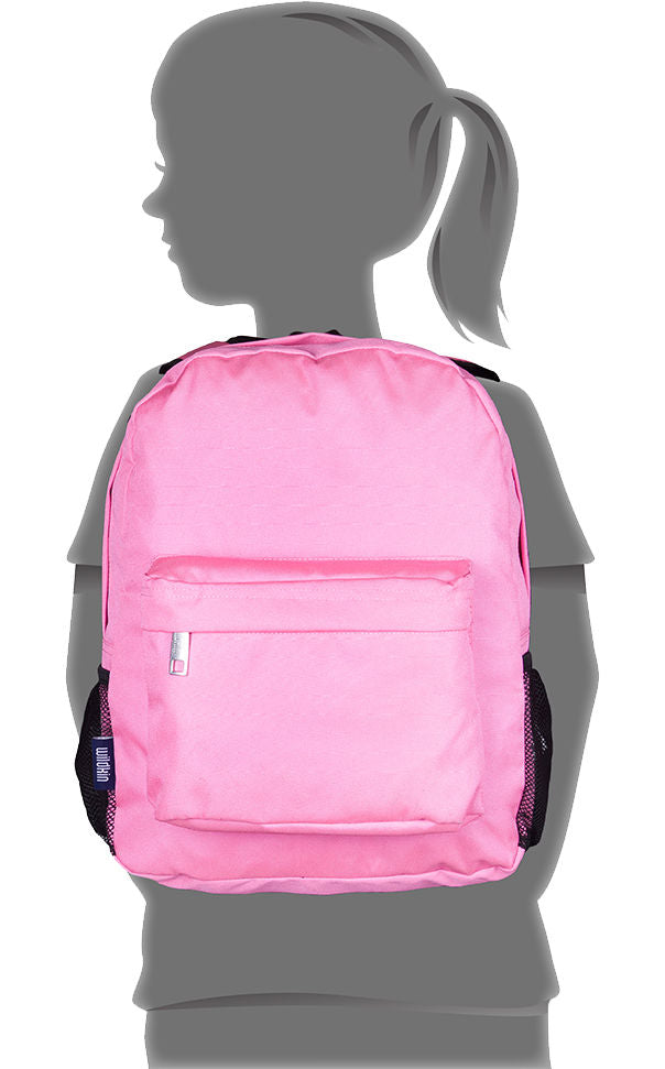 Personalized Wildkin Crackerjack 16" Backpack, Flamingo